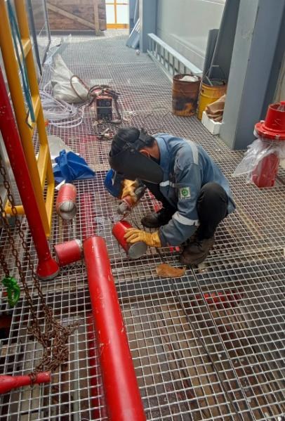 Installation Pipa Fire, Kapal BMPP